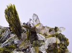 6.3cms PREMIUM EPIDOTE AXINITE QUARTZ CRYSTALS PERU AESTHETIC COLLECTOR CBZ164