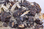 20 cms SPHALERITE BARITE QUARTZ GEM PERU CRYSTALS DISPLAY OR TO CUT IT MB106