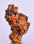 4.2cms GEM WULFENITE FLUORITE MIMETITE CRYSTALS ALAMO ARIZONA USA MINERAL YB32