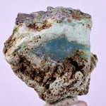88cts GEM SILICA CHRYSOCOLLA  LILY MINE PERU CHALCEDONY QUARTZ POLISHED BB380