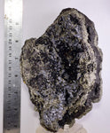 19cm MARCASITE BLADES GEODE PYRITE CHALCOPYRYTE  SPHALERITE PERU CRYSTAL MB120