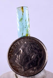 1ct GEM BLUE OPAL SCENIC CABOCHON PERU SEASCAPE PENDANT JEWELRY DENDRITES  BB21