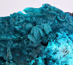 13.8cm GEM BLUE MALACHITE ps CHRYSOCOLLA BOTRYOIDAL TENTADORA MINE PERU UB222