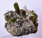 6.3cms PREMIUM EPIDOTE AXINITE QUARTZ CRYSTALS PERU AESTHETIC COLLECTOR CBZ164