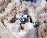 3.8cms PROUSTITE RED RUBY SILVER  MANGANO CALCITE PERU UCHUCCHACUA MINE HB268