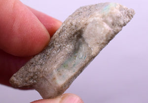 19 grams FIRE OPAL AUSTRALIA PRECIOUS BLUE FIRE OPAL COBBER MATRIX JEWELRY OB65