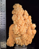 17cms NATURAL SCULPTURE CALCITE ARAGONITE (?) CRYSTALS PERU SHINY GB57