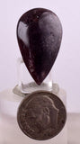20cts GEM AXINITE PURPLE CABOCHON  PERU SUPER SHINY RARE MINERAL SPECIMEN BB286