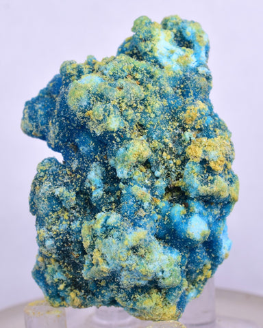 4.9cms CHALCANTHITE MELANTERITE ROMERITE ALUNOGEN PERU NATURAL  CRYSTALS FB75
