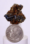 2.1cms GEM VIVIANITE BOLIVIA POTOSI EMERALD COLOR CRYSTAL FACET MINERAL IB38