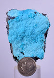 5.4cms CHRYSOCOLLA BOTRYOIDAL CRYSTALS PERU SPHERES GRAPE TURQUOISE COLOR CB78