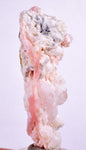 6cms GEM PINK OPAL HYALITE PALYGORSKITE QUARTZ SCULPTURE BOTRYOIDAL PERU PB44