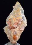 6.8cms LIMONITE IN SELENITE CRYSTAL COLLECTOR PERU MINERAL SPECIMEN TB108