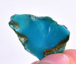 16.5cts GEM SILICA CHRYSOCOLLA CHALCEDONY LILY MINE PERU ROUGH SB175