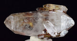 6.4cms HEMATOID QUARTZ DOUBLY TERMINATED GOETHITE MINERAL SPECIMEN PERU QB112