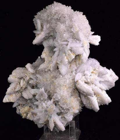 17cms NATURAL BIRD QUARTZ CALCITE PYRITE CRYSTALS MINERAL SPECIMEN QB88