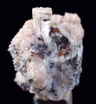 3.7cms PROUSTITE RED RUBY SILVER  MANGANO CALCITE PERU UCHUCCHACUA MINE HB267