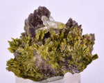 3.4cms PREMIUM EPIDOTE QUARTZ CRYSTALS PERU AESTHETIC COLLECTOR CB141