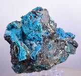 9.4cms QUARTZ CHRYSOCOLLA TENTADORA MINE PERU GRAPE BOTRYOIDAL CRYSTAL CB83