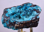 7.1cms CHRYSOCOLLA BOTRYOIDAL CRYSTALS PERU SPHERES GRAPE TURQUOISE COLOR CB81