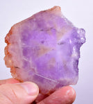 121grs. AMETRINE QUARTZ CITRINE AMETHYST CRYSTAL BOLIVIA JEWELRY EB76