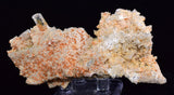 8.7cms LIMONITE IN SELENITE CRYSTAL COLLECTOR PERU MINERAL SPECIMEN TB107