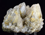 14cms CALCITE WITH QUARTZ CRYSTALS PERU SHINY MINERAL SPECIMEN GB26
