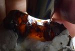 7.2 cms SPHALERITE BARITE QUARTZ GEM PERU CRYSTALS DISPLAY OR TO CUT IT MB104