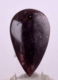 20cts GEM AXINITE PURPLE CABOCHON  PERU SUPER SHINY RARE MINERAL SPECIMEN BB286