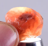 6.7grams GEM RED RHODOCHROSITE ROUGH ORTIZ  PERU GEMSTONE MINERAL SPECIMEN RB186