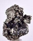 4.6cms PYRITE PYRRHOTITE PERU SHINY CRYSTALS SAMPLE MINERAL SPECIMEN MB77