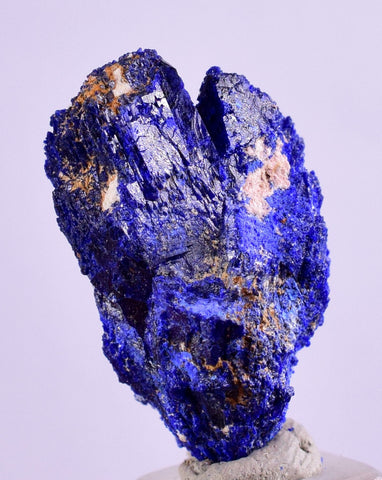 2.4cms GEM AZURITE CRYSTALS MOROCCO ROYAL BLUE COLOR SHARP SHINY UB88