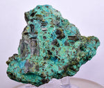 7cms EPIDOTE CHRYSOCOLLA CRYSTALS PERU COLLECTOR GREEN COLOR MINERAL CB161