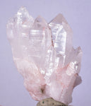 4.5cms QUARTZ GWINDEL FADEN COLOMBIA RARE SHINY CRYSTAL MINERAL SPECIMEN QB52