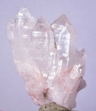 4.5cms QUARTZ GWINDEL FADEN COLOMBIA RARE SHINY CRYSTAL MINERAL SPECIMEN QB52