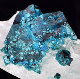 7.7cms GEM ATACAMITE INSIDE SELENITE CRYSTAL LILY MINE 2000 DISCOVERY PERU AB117