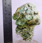 11.6cms DRUZY CHRYSOCOLLA CALCITE QUARTZ LILY MINE PERU COPPER MINERAL DB60