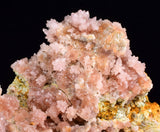 9.7cms ROSE DRUZY QUARTZ BRIGHT CRYSTALS CATHEDRAL BOTRYOIDAL PERU NEW FIND QB72