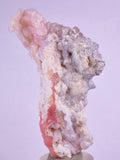 7.2cms GEM PINK OPAL HYALITE PALYGORSKITE QUARTZ SCULPTURE BOTRYOIDAL PERU PB46