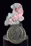 2.5cms RHODOCHROSITE FLUORITE PYRITE CHINA CRYSTAL RHOMBOHEDRAL MINIATURE RB634
