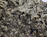 17cm NEST OF MARCASITE BLADES PYRITE CHALCOPYRYTE  SPHALERITE PERU CRYSTAL MB118