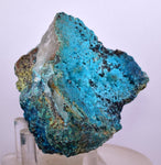 9cms QUARTZ CHRYSOCOLLA BOTRYOIDAL TENTADORA MINE PERU MINERAL SPECIMEN CB180