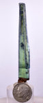 7.6cms GEM VIVIANITE BRASIL EMERALD COLOR CRYSTAL FACET MINERAL IB51