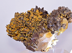 9.7cms LIMONITE MARCASITE QUARTZ HEMATOID CRYSTALS PERU MINERAL SPECIMEN QB107
