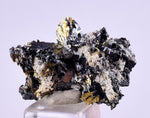 2.4cms GOLDEN RUTILE HEMATITE SPRAY NEEDLES CRYSTALS TITANIUM BAHIA BRAZIL  XB07