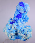 12.5cms NEW BLUE CHALCANTHITE NATURAL BOTRYOIDAL CRYSTALS PERU TRANSLUCENT FB33