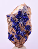 3.4cms GEM AZURITE CRYSTALS MEXICO ROYAL BLUE COLOR SHINY UB263