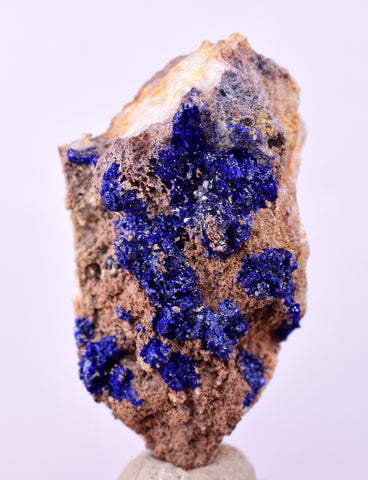 3.4cms GEM AZURITE CRYSTALS MEXICO ROYAL BLUE COLOR SHINY UB263