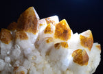 11cms STALACTITE QUARTZ HEMATOID GOETHITE LIMONITE PERU MINERAL SPECIMEN QB83