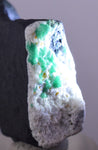3.3cm EMERALD CRYSTAL PYRITE SLATE CALCITE QUARTZ COLOMBIA MINERAL SPECIMEN EB24